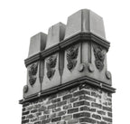 original red slip glazed 1884 louis h. sullivan-designed martin barbe residence terra cotta block