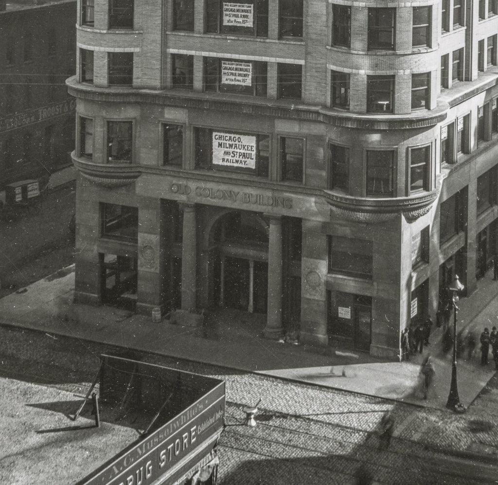 late 19th century original ornamental cast iron old colony building lobby elevator call box designed by holabird and roche