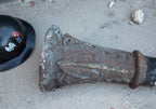 hard to find original 19th century ornamental cast iron dearborn or union foundry exterior storefront column capital fragment