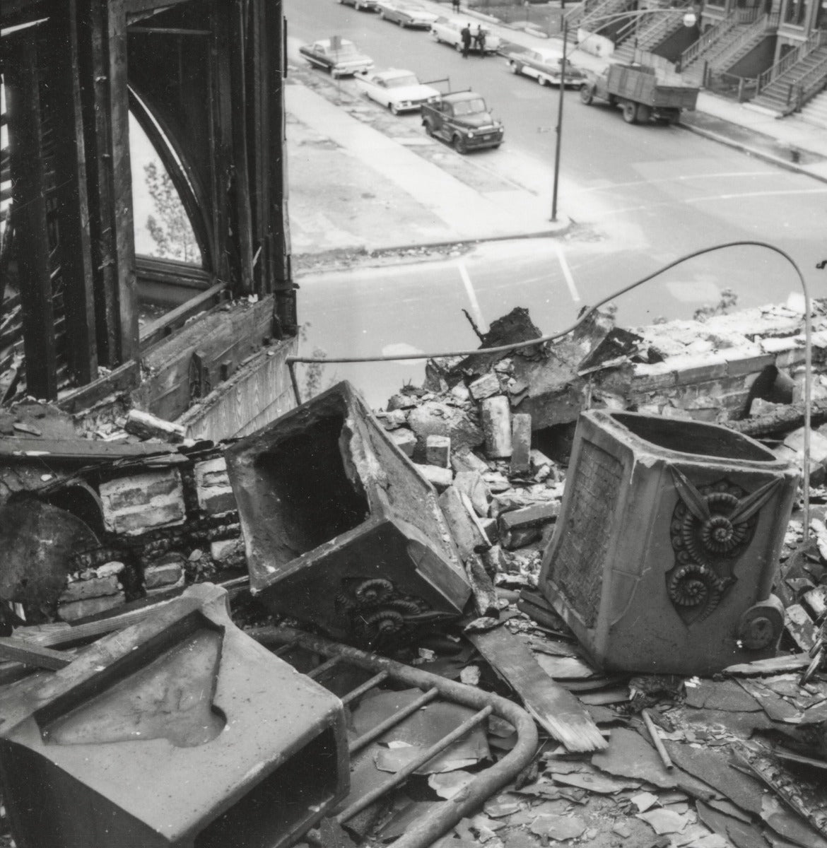 original red slip glazed 1884 louis h. sullivan-designed martin barbe residence terra cotta block