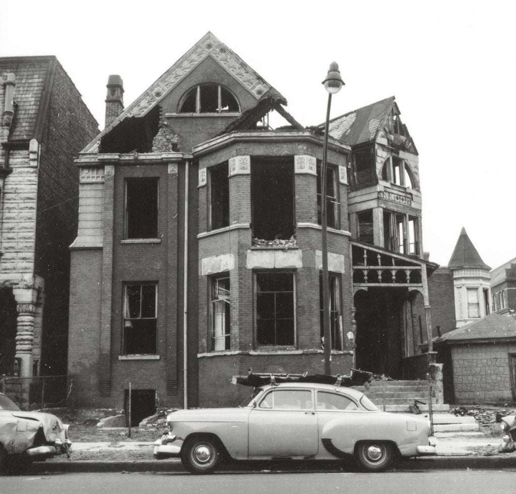 original red slip glazed 1884 louis h. sullivan-designed martin barbe residence terra cotta block