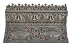 original fully documented museum quality laye 19th century louis sullivan-designed cream-colored gage building terra cotta facade fragment with custom built stand