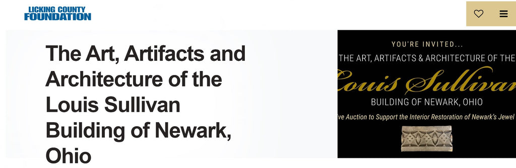 largely intact original louis h. sullivan-designed 1914 home building association bank exterior terra cotta panel