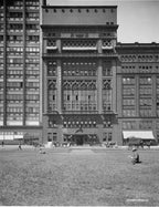 framed and matted c. 1911 hand-written letter with stationary and matching envelope from the chicago athletic association hotel