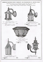 all original and highly informative american electric supply co. "supplies, fixtures, appliances" softbound catalog "no.4"