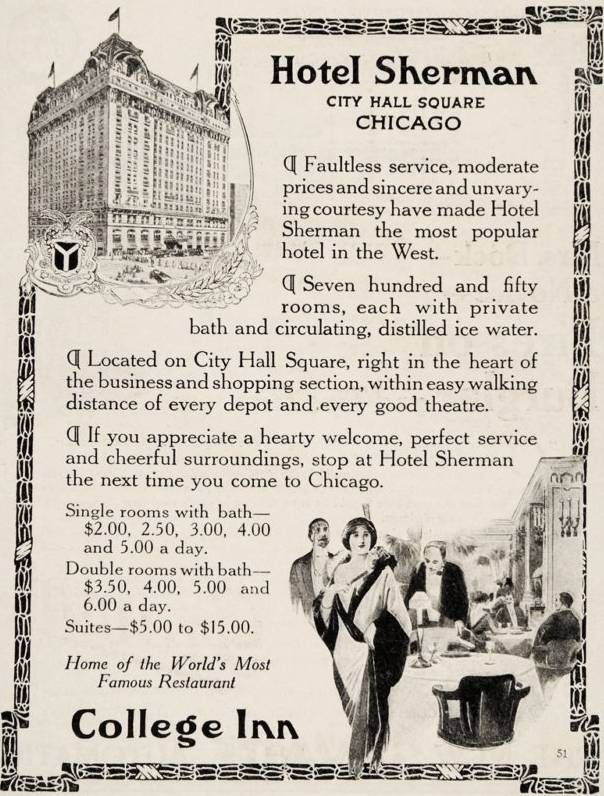 original early 20th century antique guest room fob and key from chicago's hotel sherman