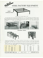 hard to find original depression era american antique industrial a. finkl & sons foundry locker room sitting bench bases comprised of brushed cast iron metal