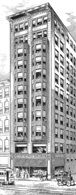 original 1899 historically important white glazed western methodist book concern building ornamental terra cotta sullivanesque spandrel panel