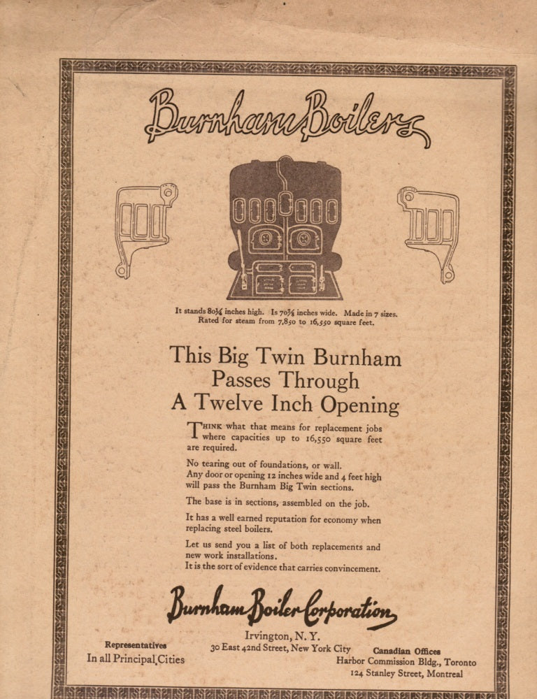 rare softcover “architecture” periodical, vol. LII no. 2, published in august 1925 in an edition of 8500 by charles scribner’s sons in new york.