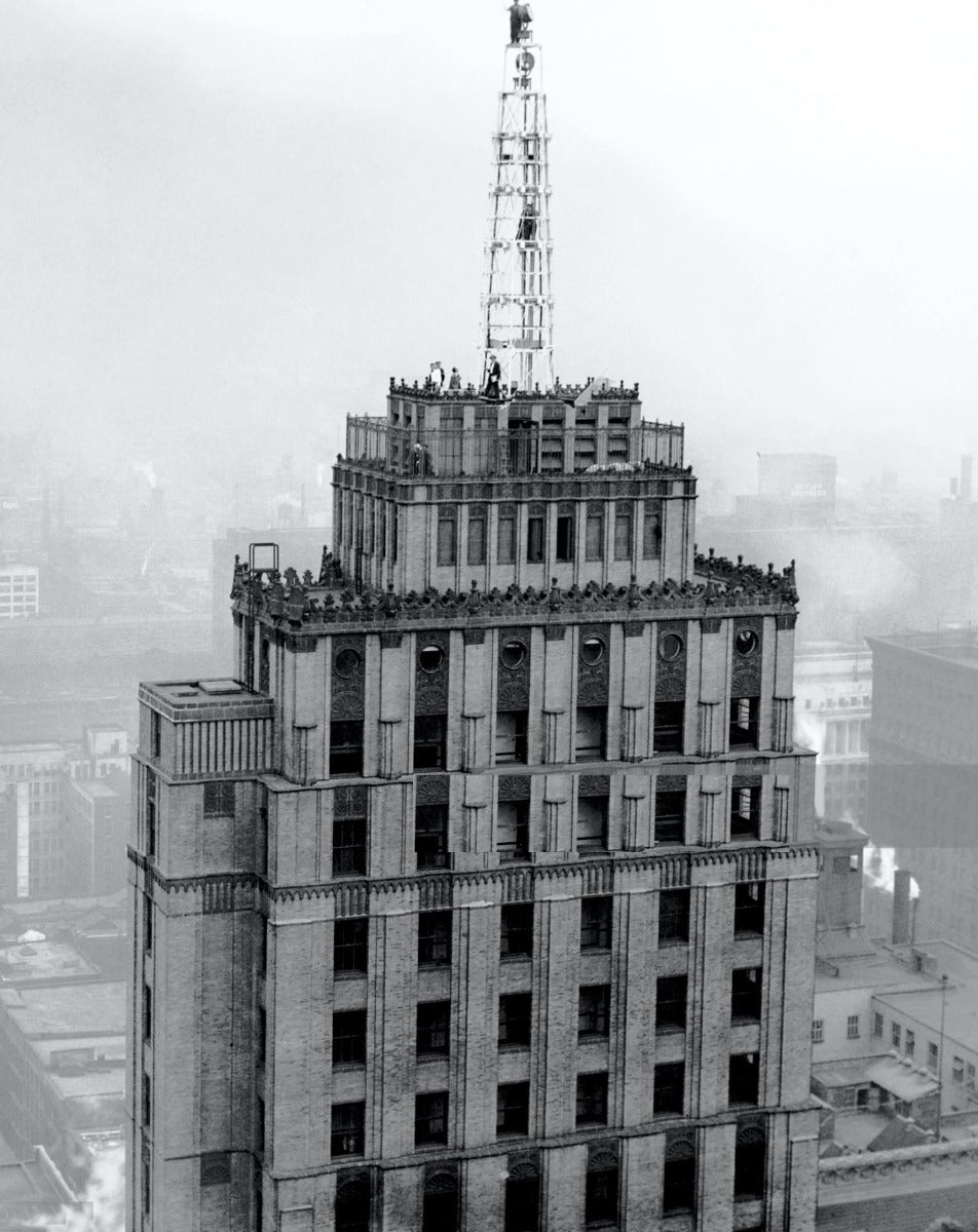 original roanoke or lumber exchange building outdoor cast bronze sidewalk plaque laid by dahl-stedman company