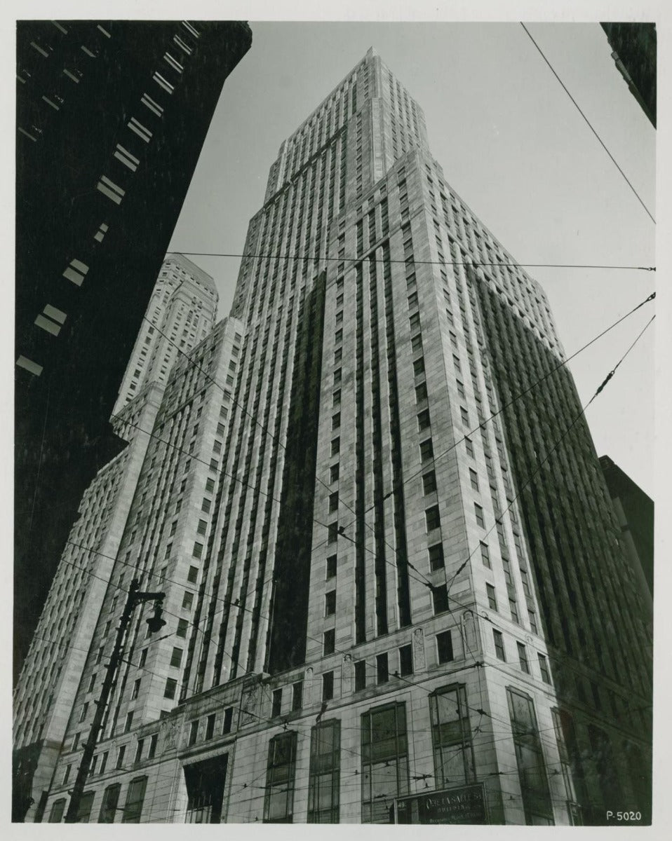 historically-important documented art deco style one north lasalle building office door hardware with original bower-barff finish