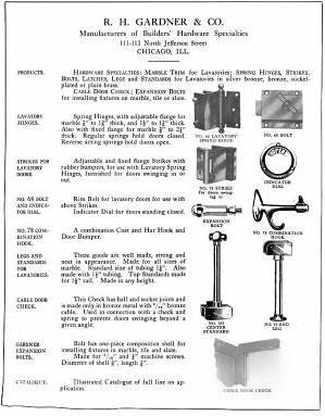 original early 20th century salvaged chicago chicago athletic association building annex yellow brass "lavatory" sign with curved edges