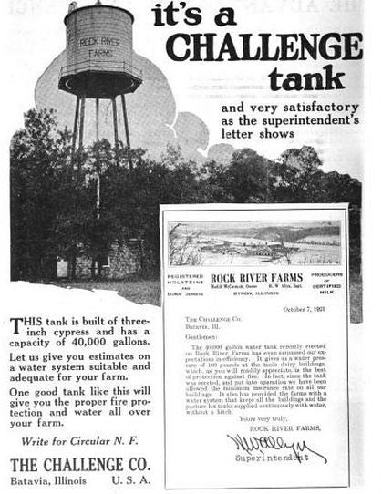hard to find and highly sought after original oversized antique american salvaged chicago richman brothers building rooftop water tank base plaque with hand-stamped capacity and size