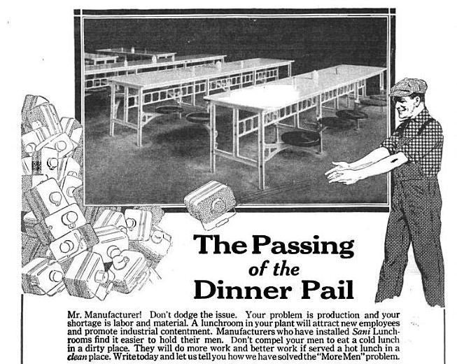 hard to find and completely intact vintage american industrial factory lunch hall swing-out stool with cast iron bracket