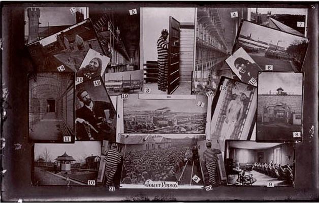 one-of-a-kind c. late 19th century vintage american industrial nickel-plated wrought bronze joliet prison jail cell door skeleton lever lock key