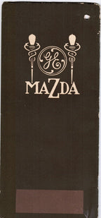 rare softbound brochure titled “a new era in lighting” published in 1911 for general electric