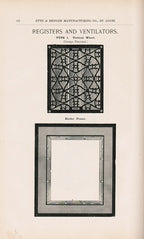 out of print late 19th century highly collectible ette & henger manufacturing company hardware catalogue no. 3