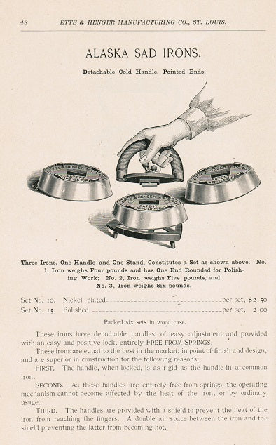 out of print late 19th century highly collectible ette & henger manufacturing company hardware catalogue no. 3