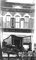 rare early 20th american polychromatic watercolor rendering depicting the interior dining room for the historic col. e.p. farr house executed by odin j. oyen