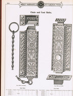 rare hardbound “builders’ hardware” catalogue from early twentieth century, published for bindley hardware co. pittsburgh, pa.