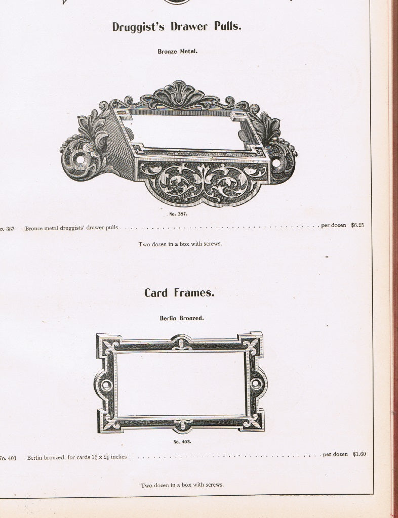 rare hardbound “builders’ hardware” catalogue from early twentieth century, published for bindley hardware co. pittsburgh, pa.
