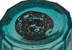 very rare and hard to find mid-nineteenth century aqua ten sided w. wilke & company soda bottle with iron pontiled base and applied blob top