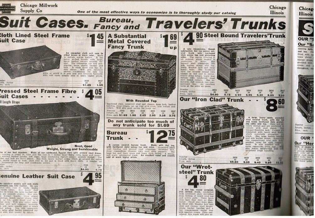 very rare early twentieth century “building materials catalogue” no. 308 published for chicago millwork supply co., “ america’s greatest sash and door house”