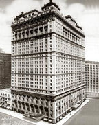 original c. 1920's american ornamental cast bronze emblematic downtown detroit book cadillac hotel guest room doorknob with matching rosette