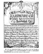 group of four original louis h. sullivan-designed cast iron chicago stock exchange building window sash pulls