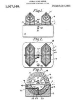 unusual original and completely intact early 20th century american industrial cast iron dual rotary wheel hog or pig oiler with detachable reservoir