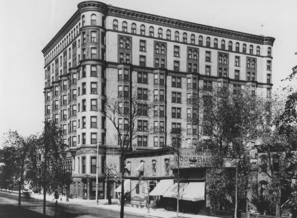 highly sought after original 1890s salvaged chicago monogrammed cast brass doorknob from clinton j. warren's lexington hotel