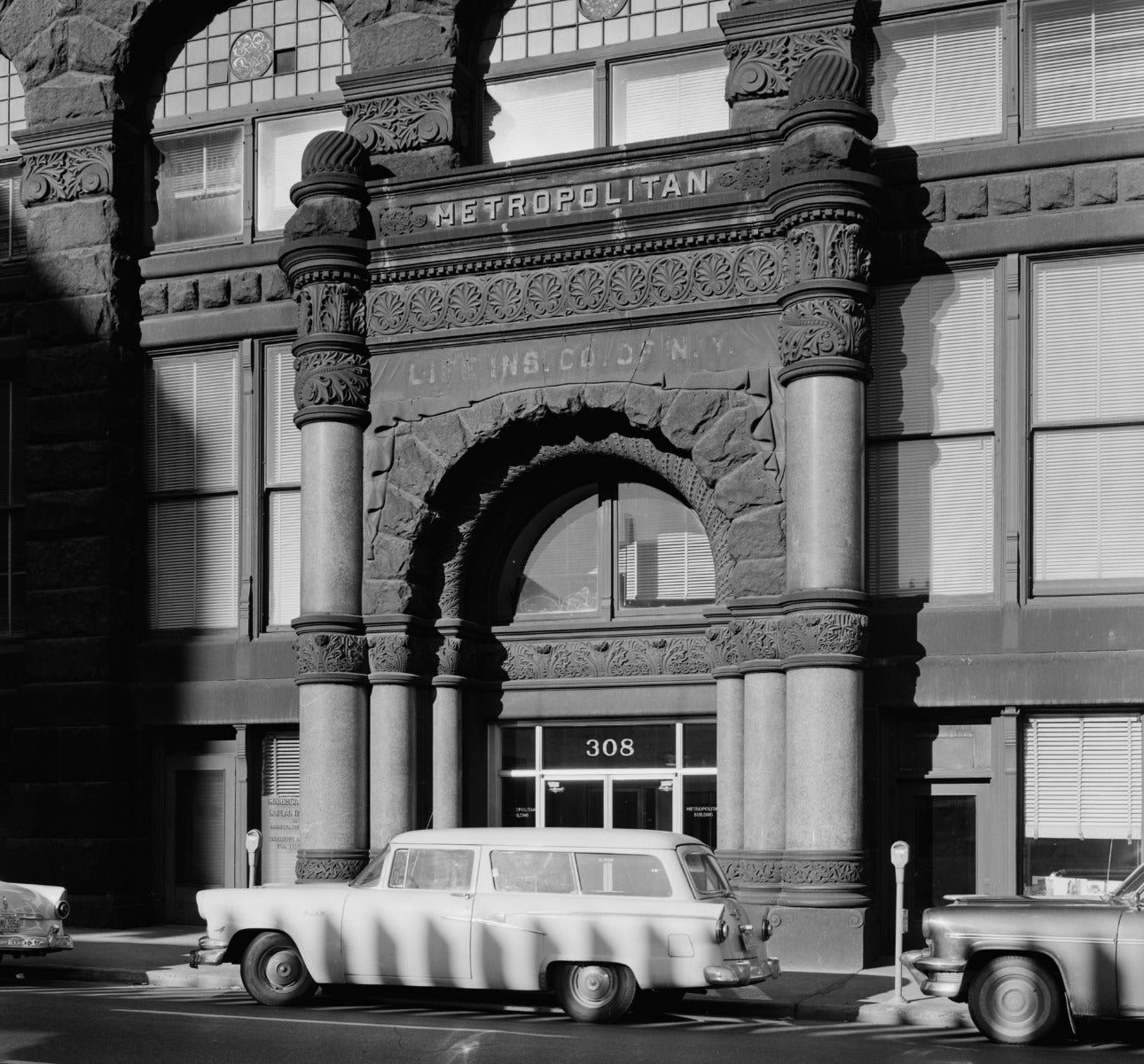 hard to find and historically important original edward townsend mix metropolitan building interior baluster grille