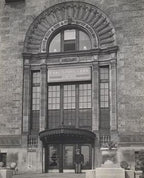 large lot of 100 matching c. 1920's cast brass lakeshore drive athletic club building doorknobs with incised rings