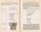 rare casebound ward lock & tyler educational series, “the illustrated architectural and engineering drawing book”, by robert scott burn, published by ward, lock & co., in london and and new york.