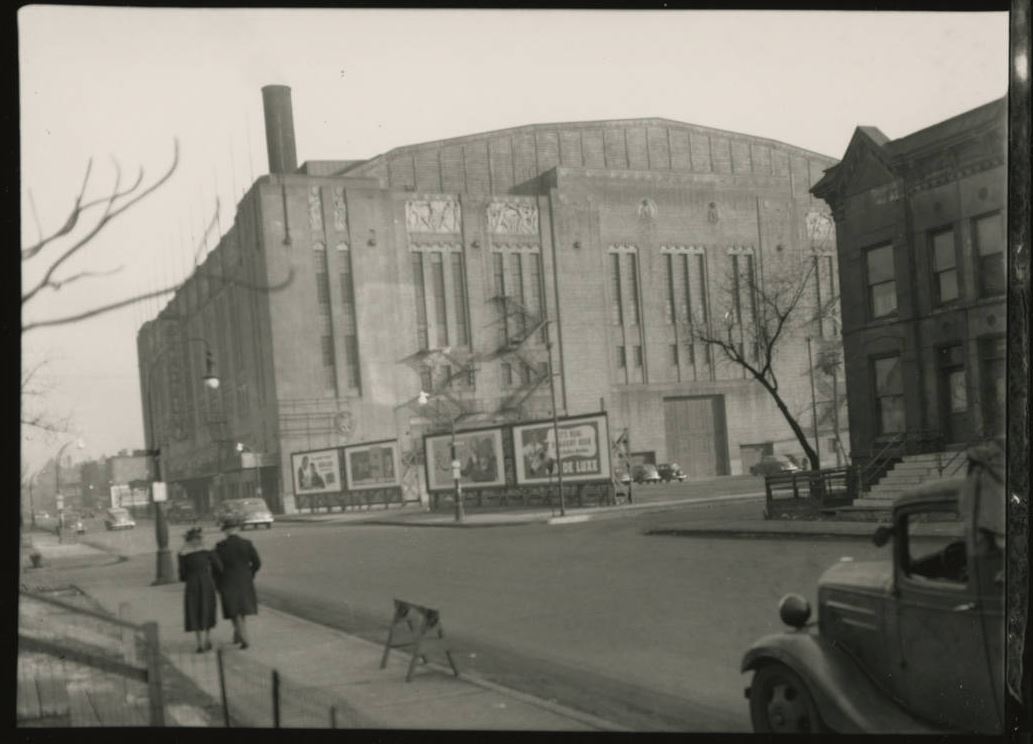 original c. 1929 historically important american art deco style cast concrete chicago stadium exterior frieze panel head fragment