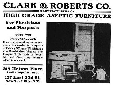 c. 1920's vintage medical operating room mobile supply cart with porcelain enameled table top