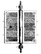 original late 19th century ornamental cast bronze "brocade" pattern exterior residential entrance door lockset with hard to find strike plate