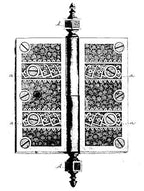 original c. 1880's antique american single ornamental cast brass "brocade" pattern interior residential passage door backplate or escutcheon with single keyhole