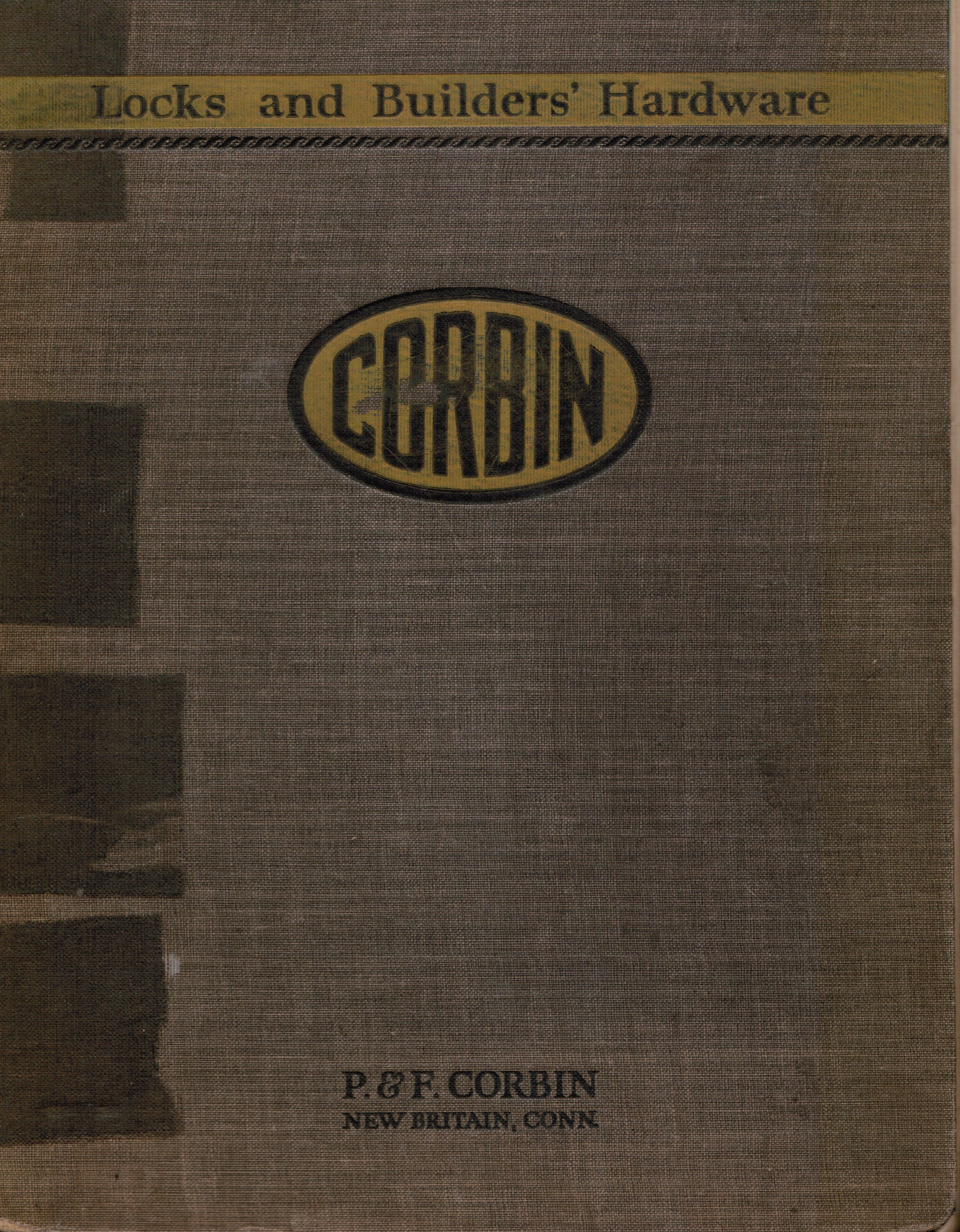 hard to find and intact hardcover corbin hardware “catalog no. 27” published in 1927 for p.& f. corbin, “the american hardware corporation, successor,” located in new britain, ct