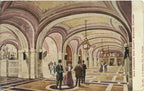 museum-quality c. 1911 interior residential chicago city hall cast bronze lobby grille designed by holabird and roche