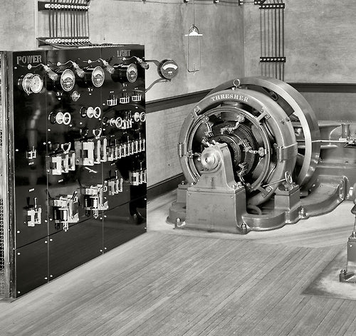 rare early 20th century american antique industrial new york city subway flush mount substation cast iron encased analog voltmeter