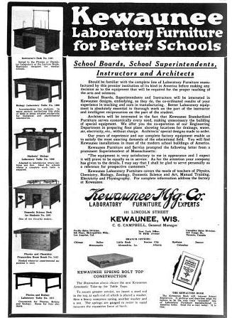 nice-sized american industrial early 1940's original science laboratory workbench with four-legged oak wood base and genuine slate top