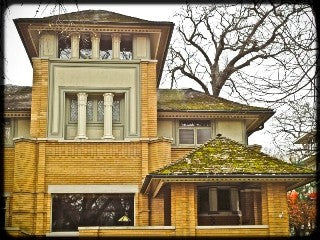 original exceptionally rare and historically important c. 1897 rollin furbeck residence exterior sullivanesque style cast plaster pilaster capital fragment