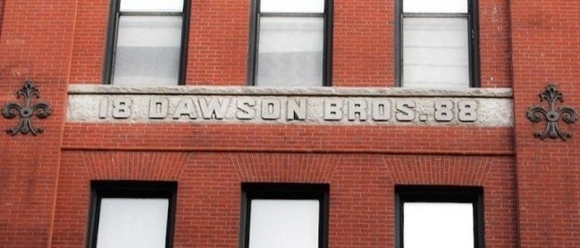 rare 1880s original salvaged chicago ornamental cast iron dawson brothers fireplace mantel figural bracket with original brass-plated finish