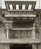 rare original c. 1914 documented frank lloyd wright-designed cast concrete midway gardens fragment with nicely aged patina