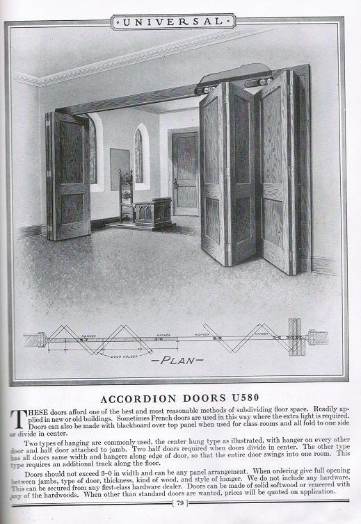 highly informative and profusely illustrated out of print early 20th century universal design book "no. 25" on builder's hardware, millwork and stained glass