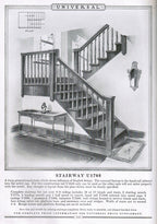 highly informative and profusely illustrated out of print early 20th century universal design book "no. 25" on builder's hardware, millwork and stained glass