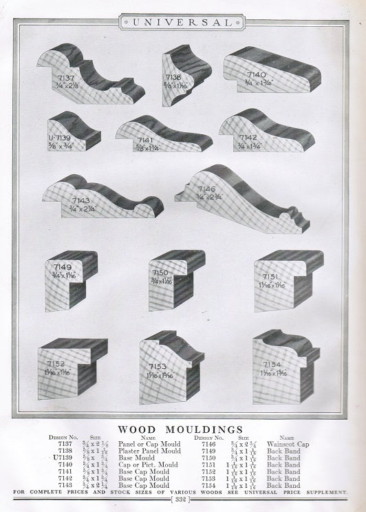highly informative and profusely illustrated out of print early 20th century universal design book "no. 25" on builder's hardware, millwork and stained glass