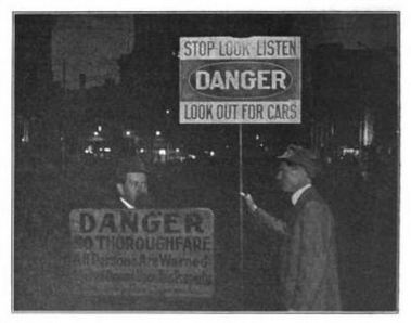 original early 1940's vintage american industrial j. w. stonehouse-designed "do not enter" factory machine shop cautionary or danger sign