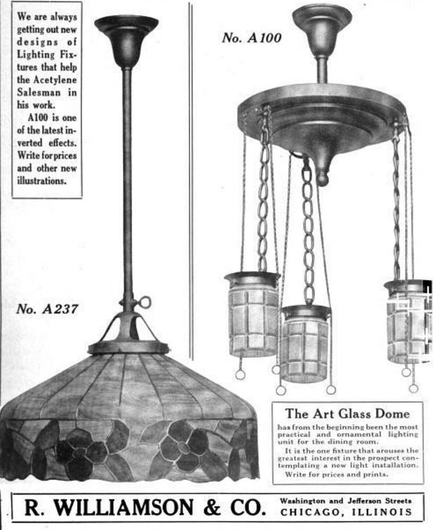 early 20th century antique american decorative interior residential flush mount ceiling fixture with oversized "pan" shade fitter and heavily grooved and frosted glass globe